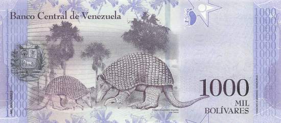 1000 Bolivares 2017